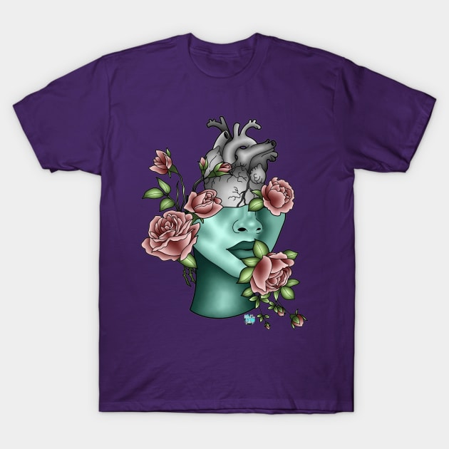 Winter Winds T-Shirt by ColorMix Studios